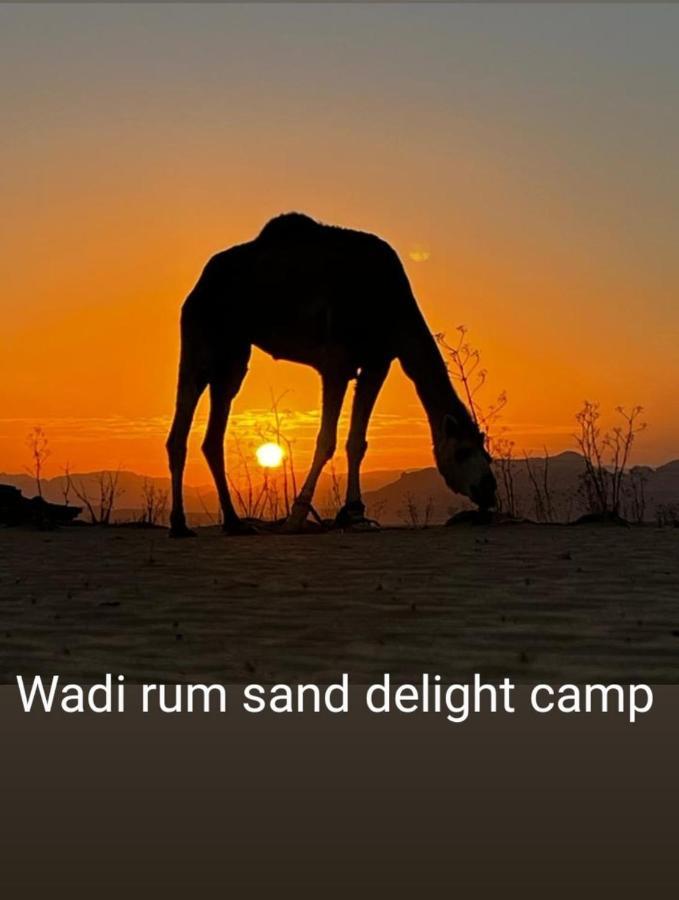 Wadi Rum Sand Delight Camp Hotel Luaran gambar